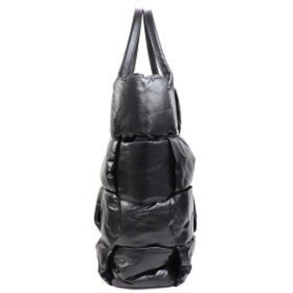 Bottega Veneta Intrecciato Squash Tote Black Handbag Maxi Cassette - Picture 5 of 12